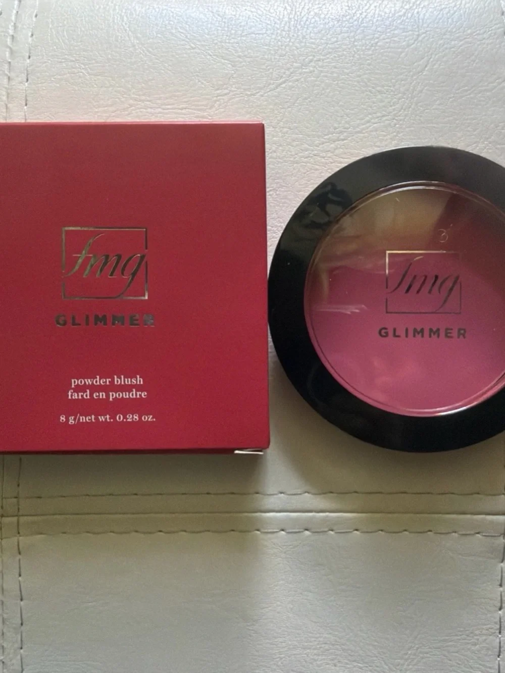 Avon Glimmer Powder Blush - Bright Pink